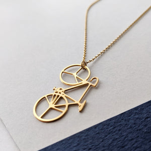 bicycle necklace
