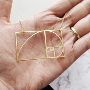 Fibonacci necklace by pieceofka