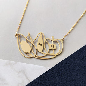 fruit necklace by pieceofka