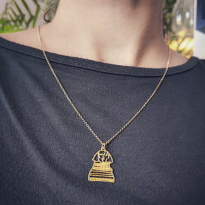 sphinx necklace by pieceofka