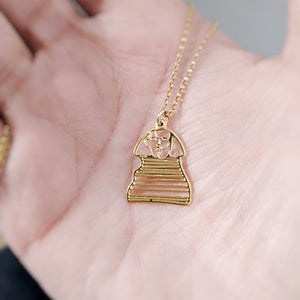 sphinx necklace by pieceofka