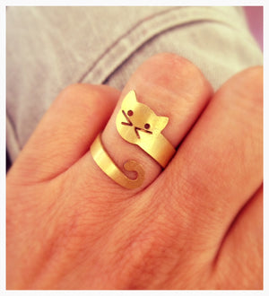 cat ring by pieceofka