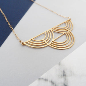 Half Circles Necklace