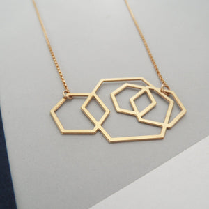 Hexagons Necklace