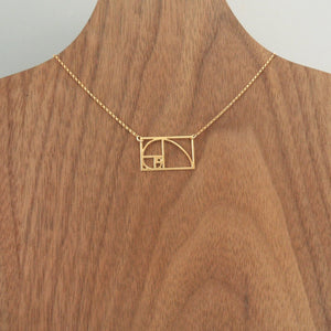Mini Fibonacci Necklace