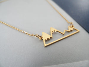Little Mountain Range Necklace