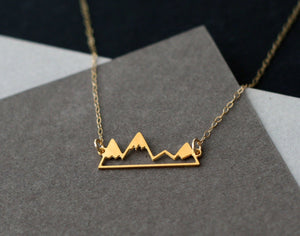 Little Mountain Range Necklace