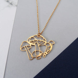 Mushroom Necklace