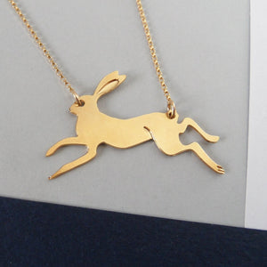 Running Rabbit Necklace