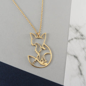 Shy Fox Necklace