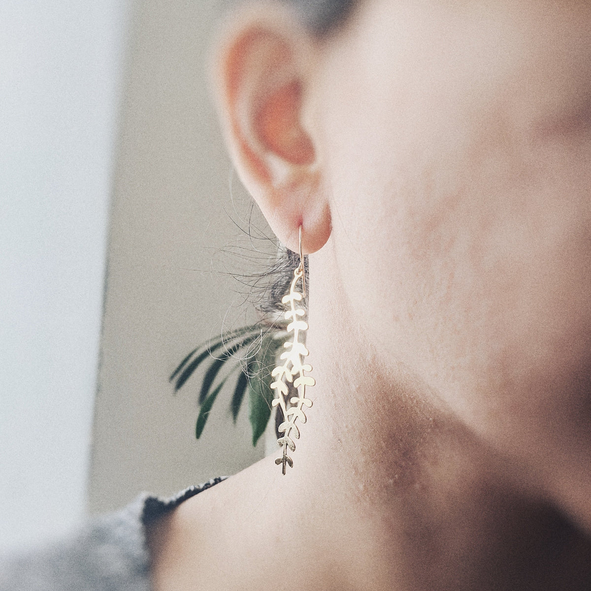 Hanging Leaves Earrings