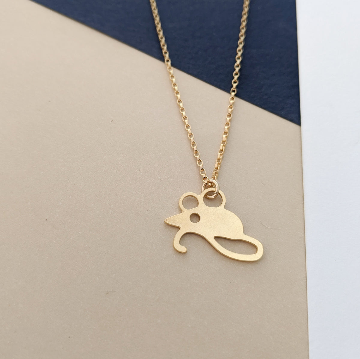 Mouse Necklace