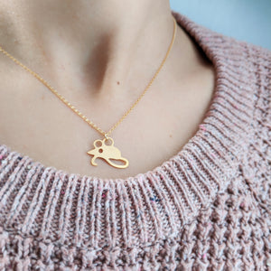 Mouse Necklace
