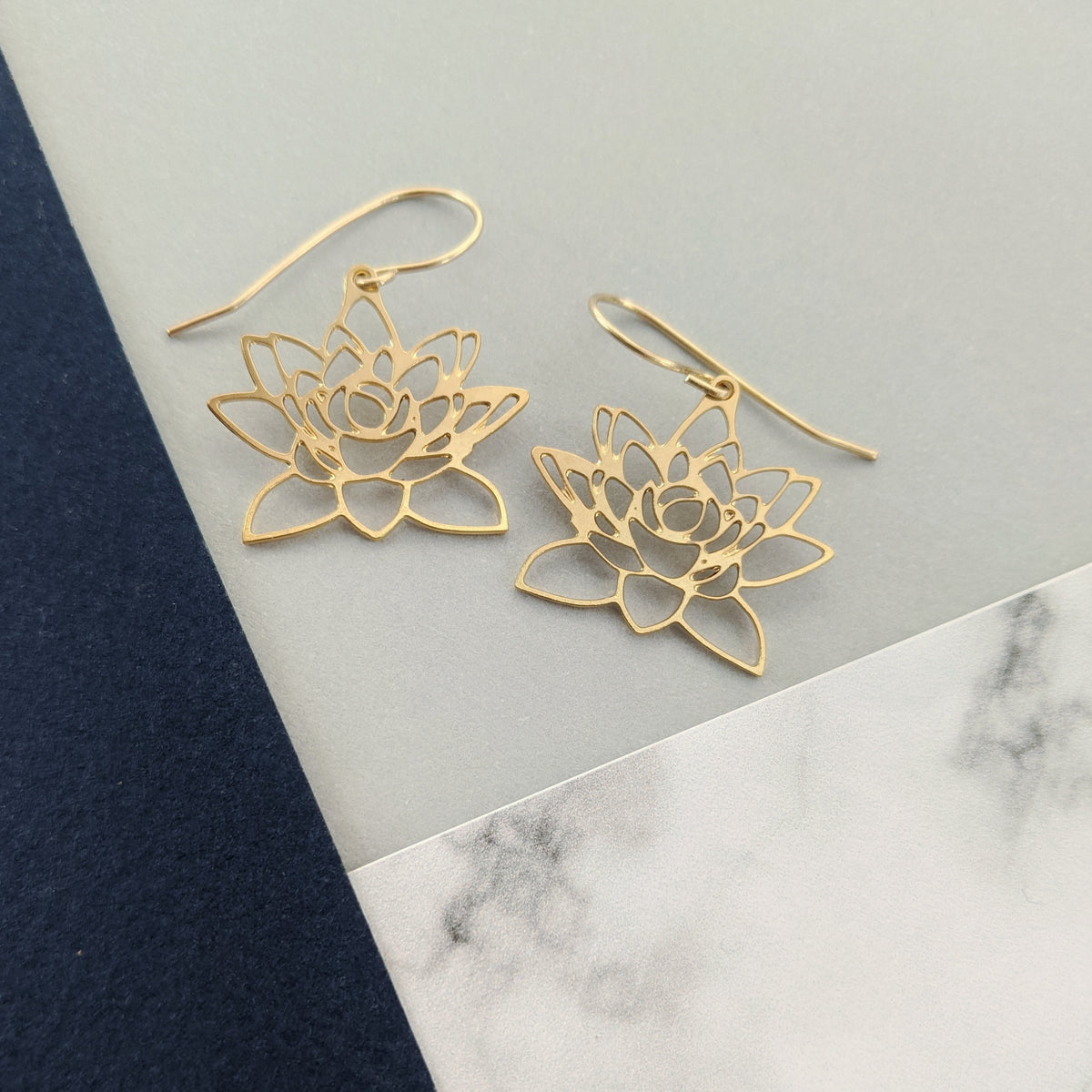 Lotus Earrings