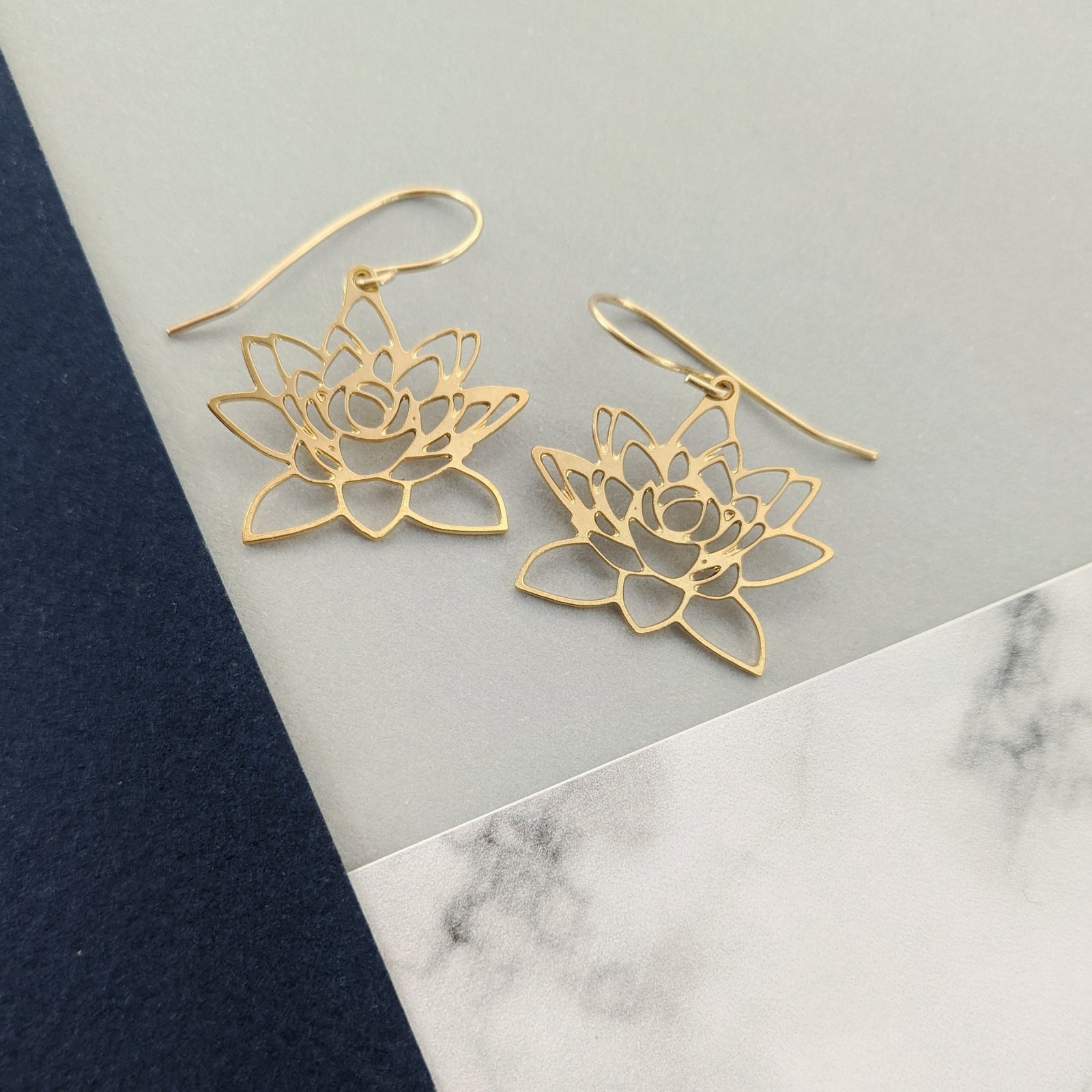 Lotus Earrings