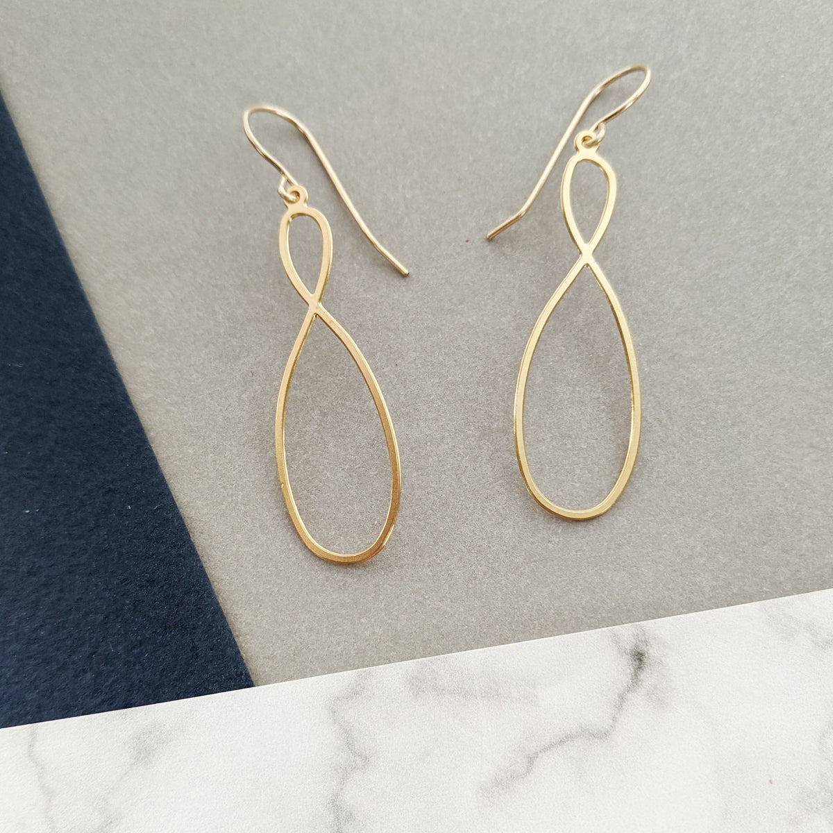 Stretched Infinity Earrings