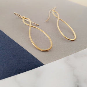 Stretched Infinity Earrings