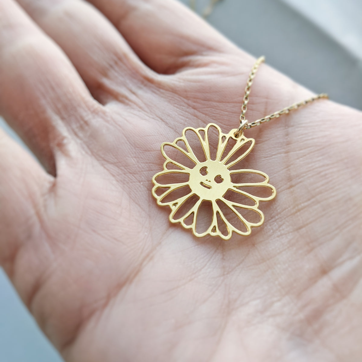 Loves Me, Loves Me Not Necklace