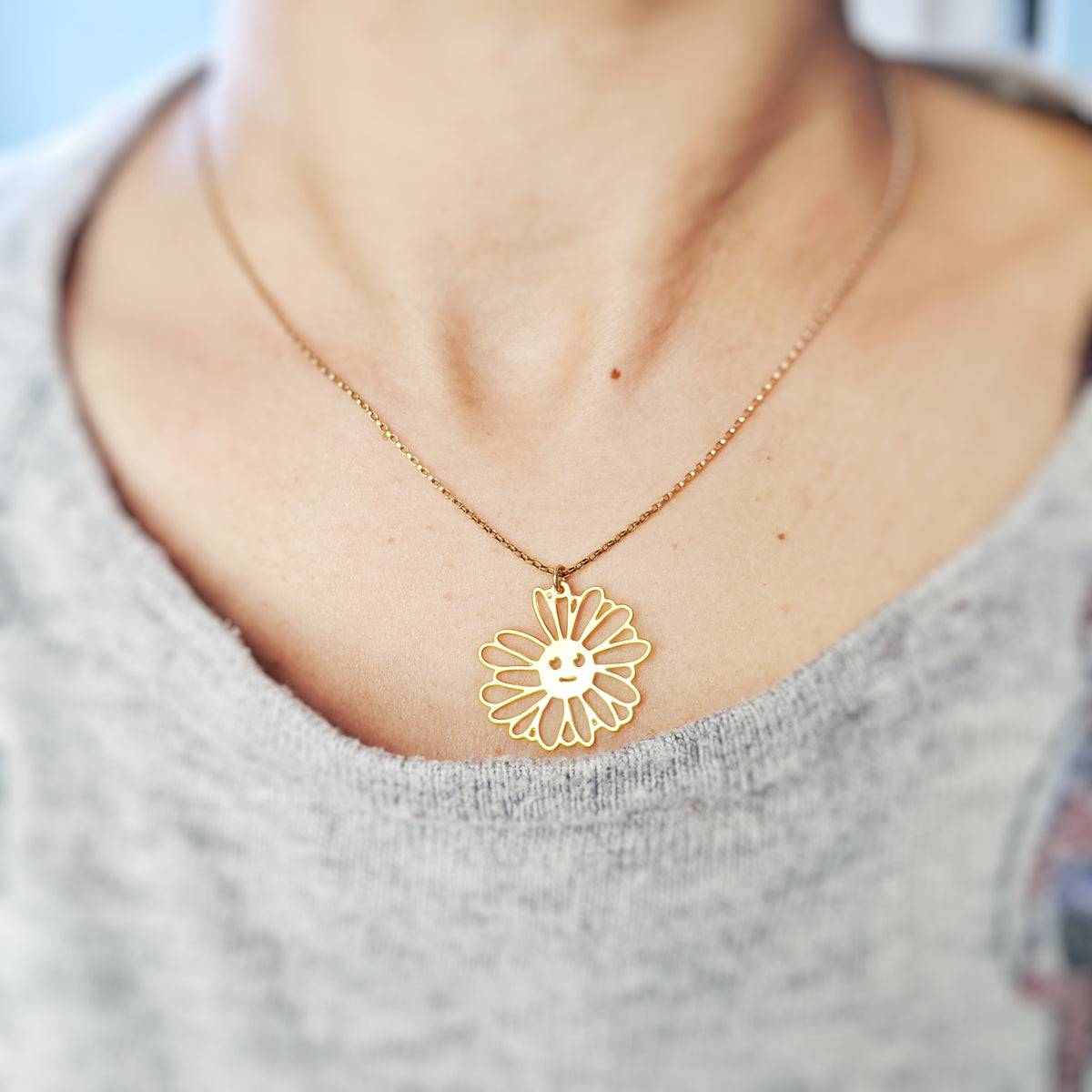 Loves Me, Loves Me Not Necklace