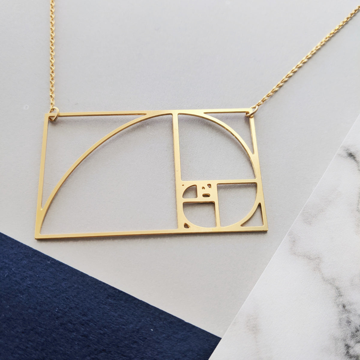 Fibonacci necklace by pieceofka