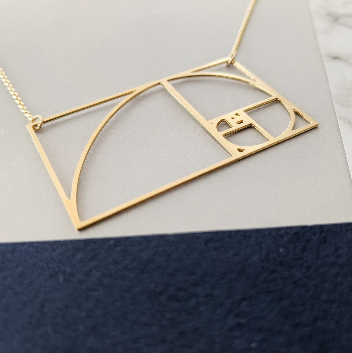 Fibonacci necklace by pieceofka