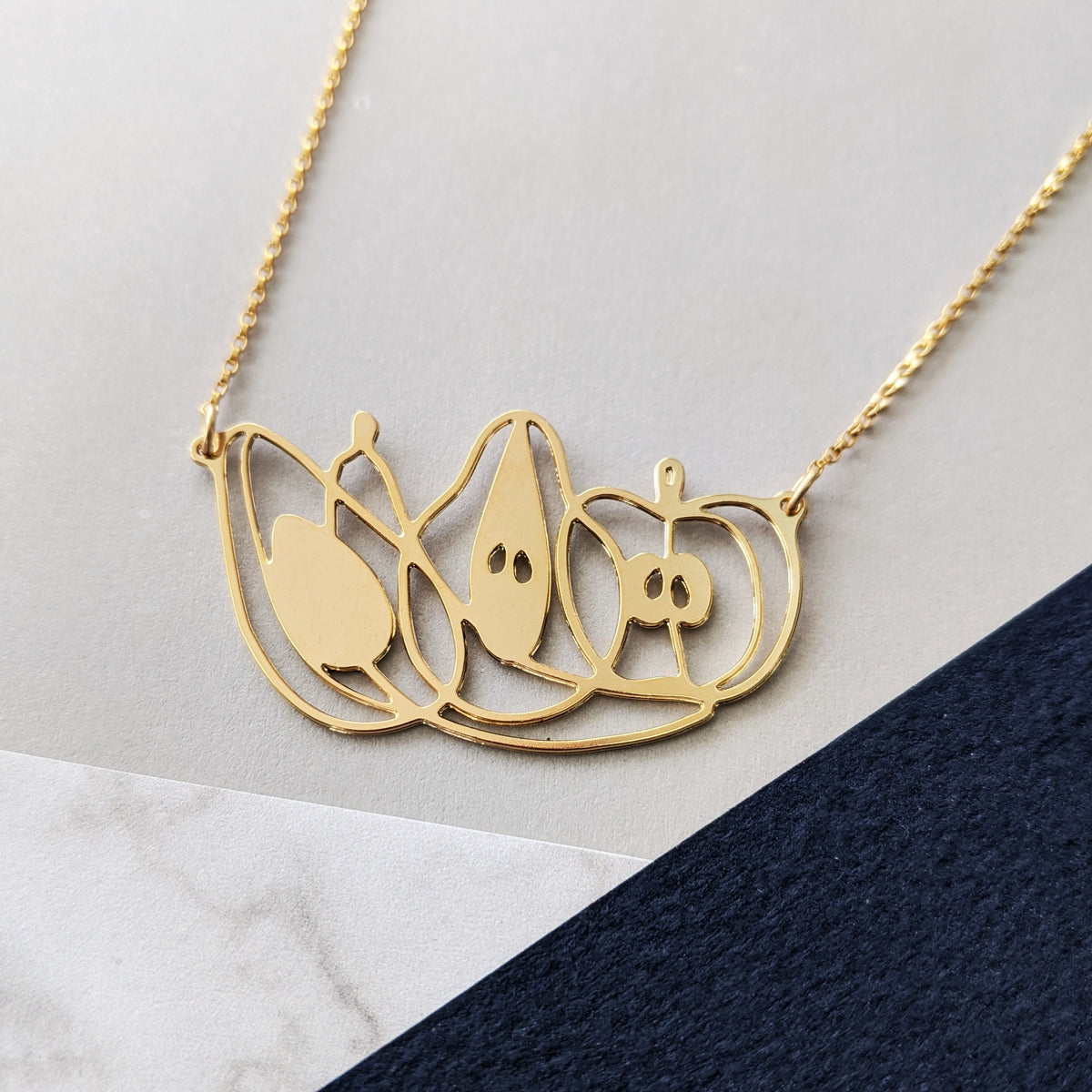 fruit necklace by pieceofka