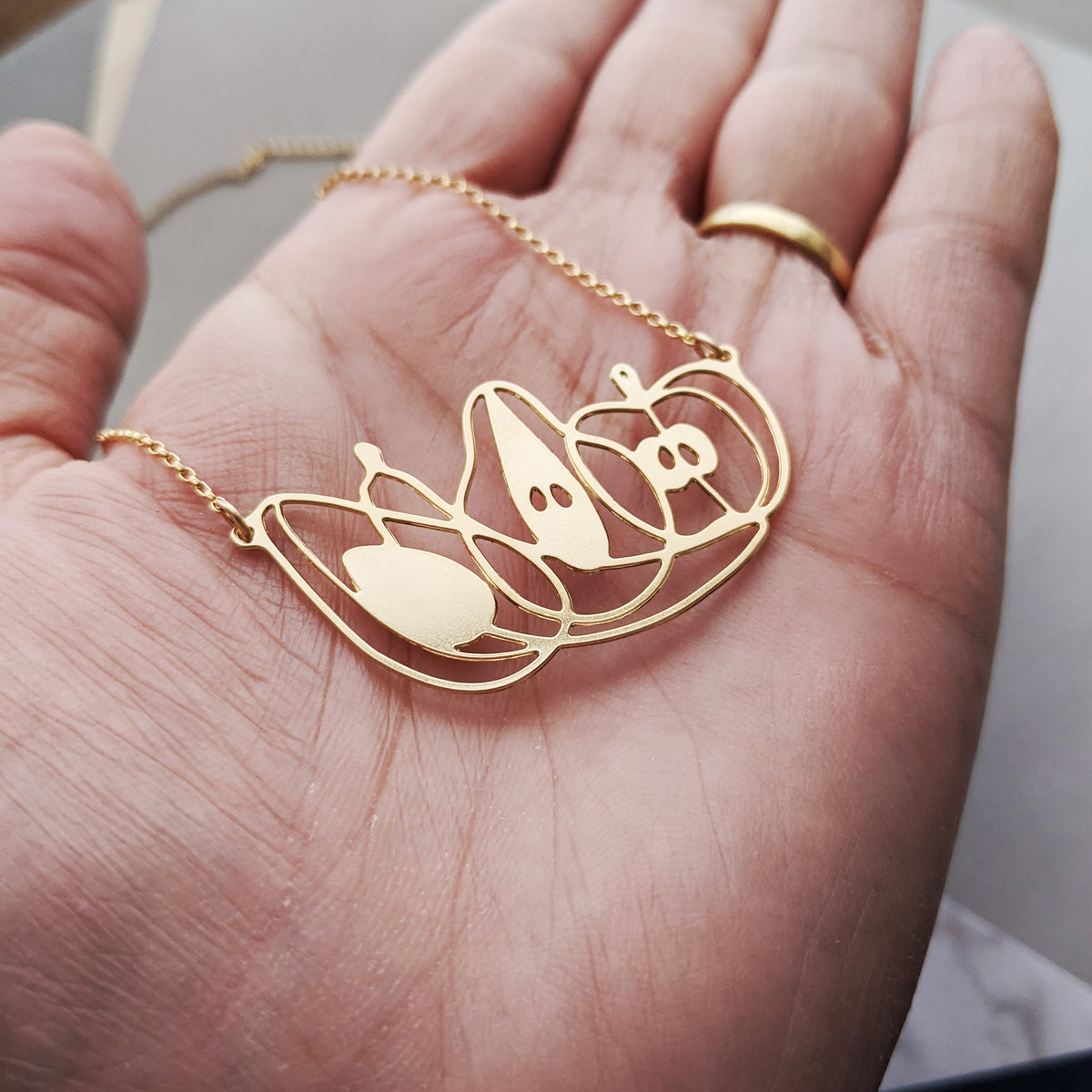 fruit necklace by pieceofka