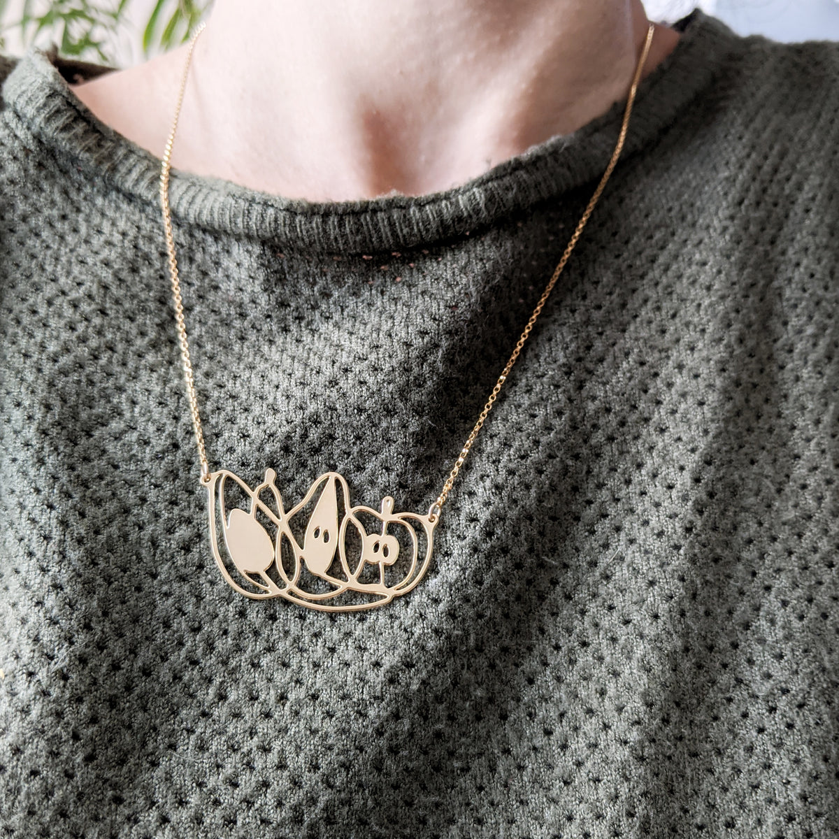 fruit necklace by pieceofka