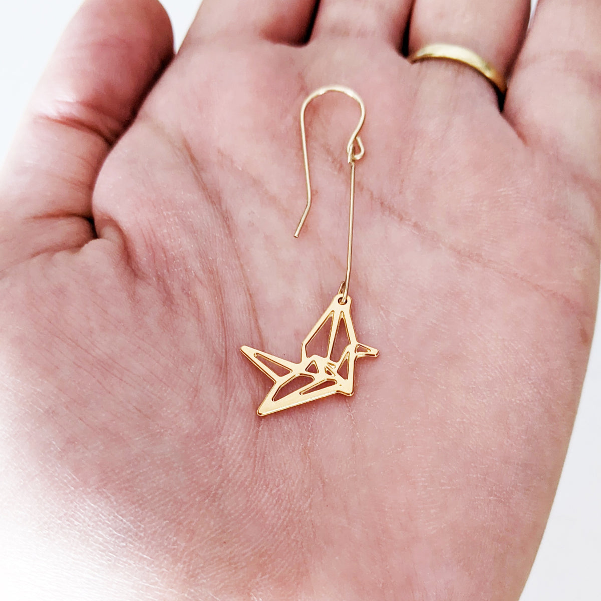 Lucky Crane Earrings