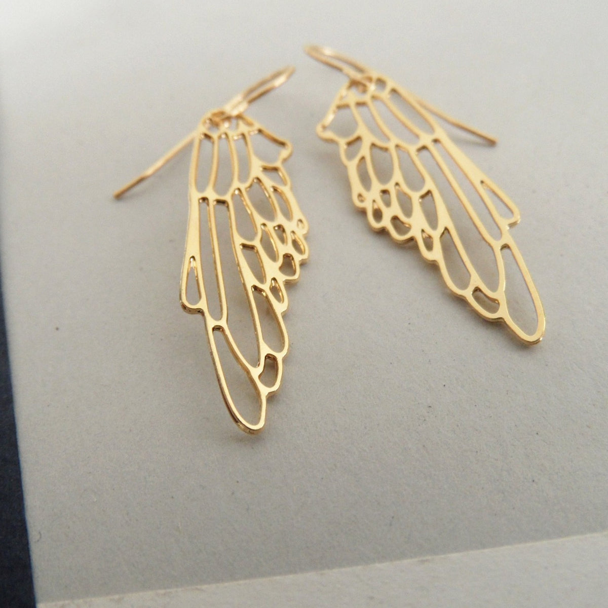 angel wing earrings