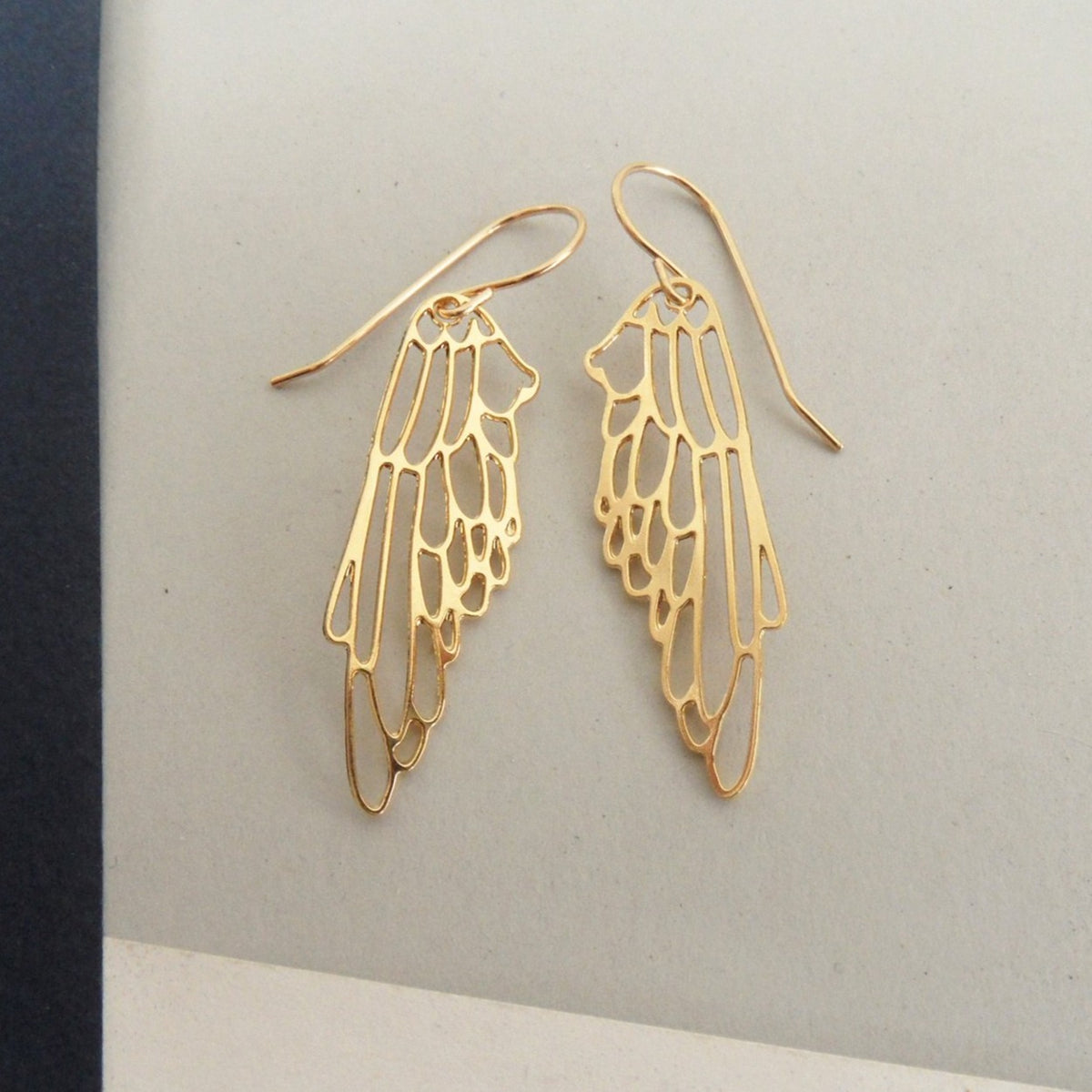 angel wing earrings