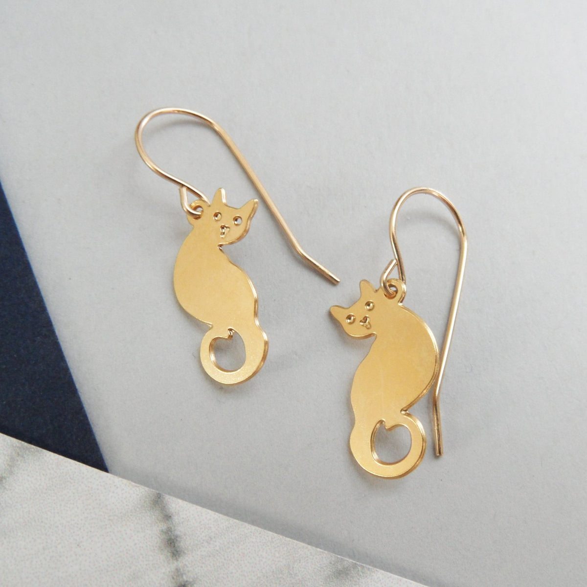 cat earrings