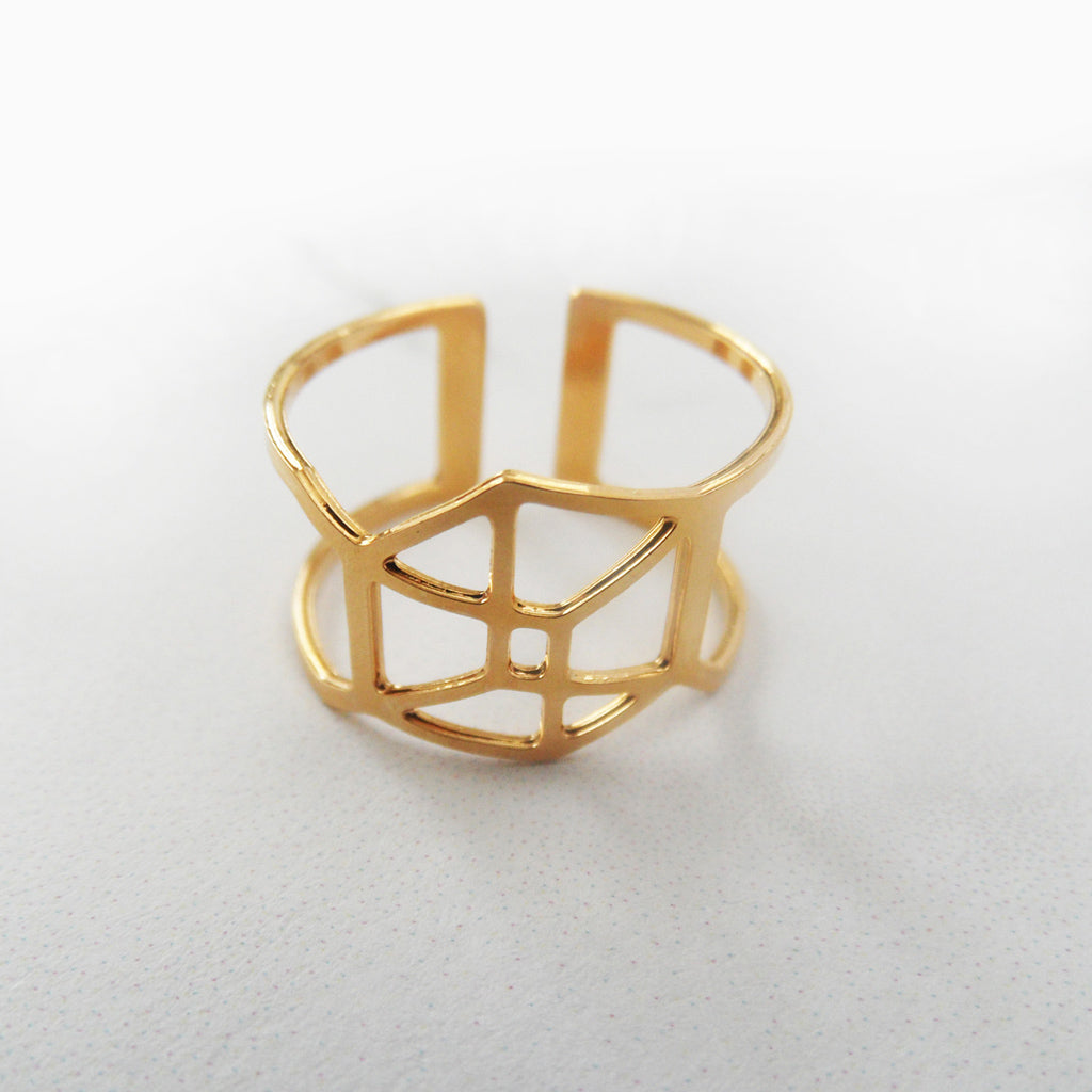 cube ring by pieceofka