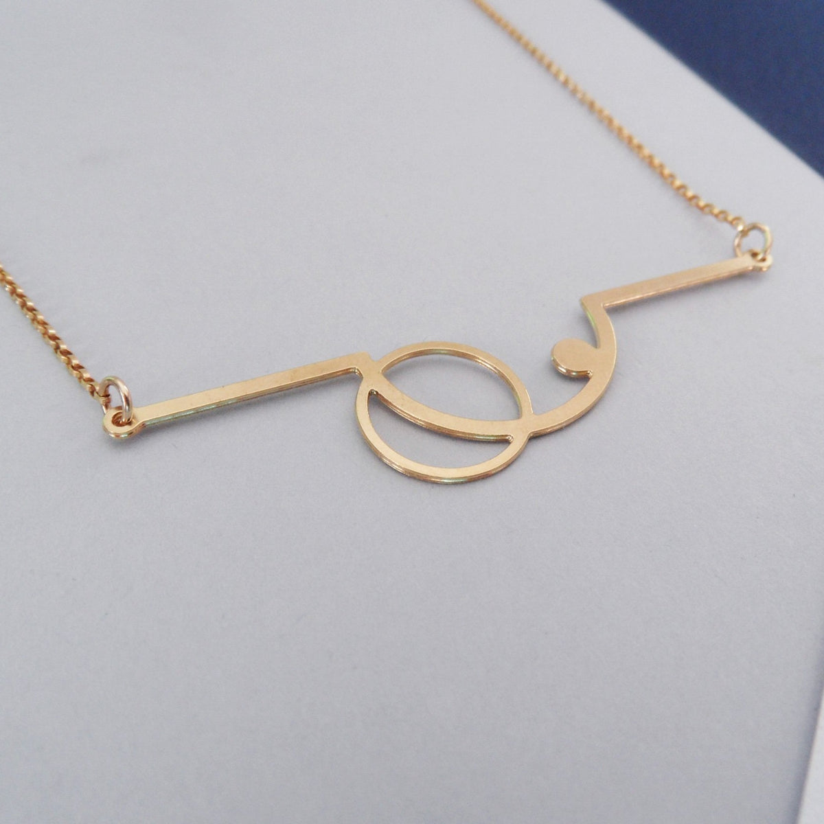 Earth Moon And Sun Necklace