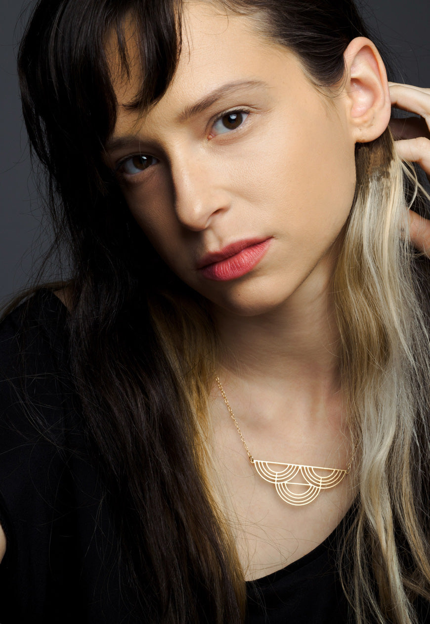 Half Circles Necklace