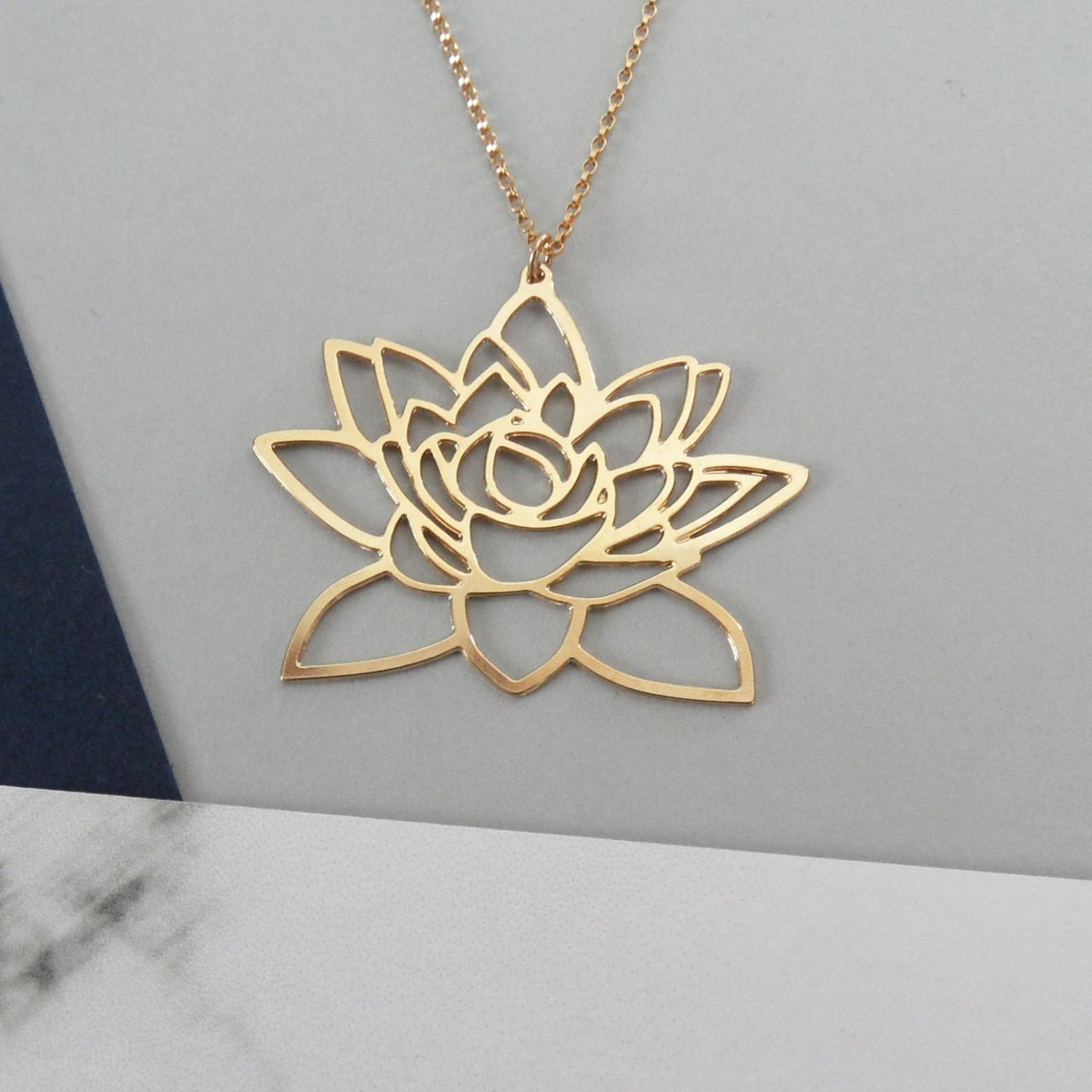 Lotus Flower Necklace