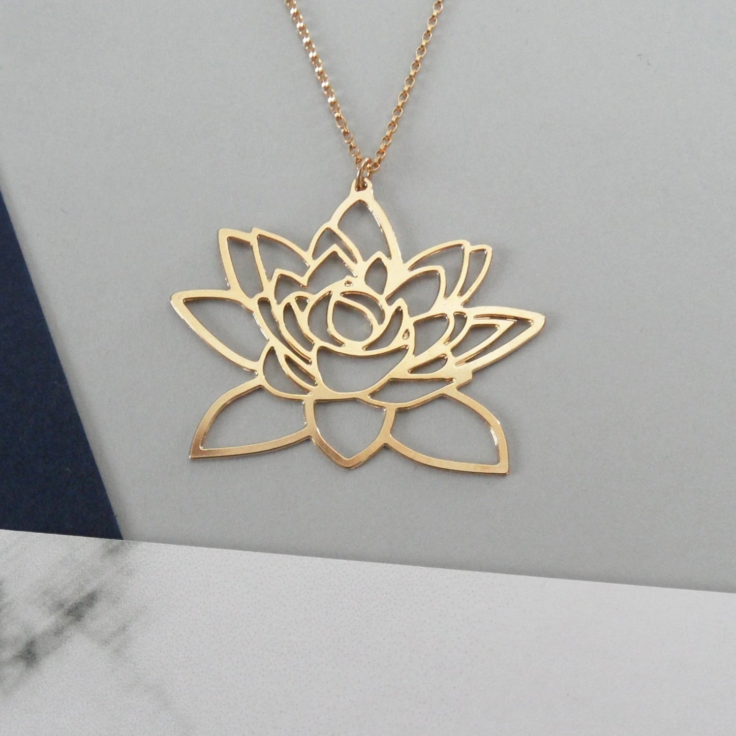 Lotus Flower Necklace