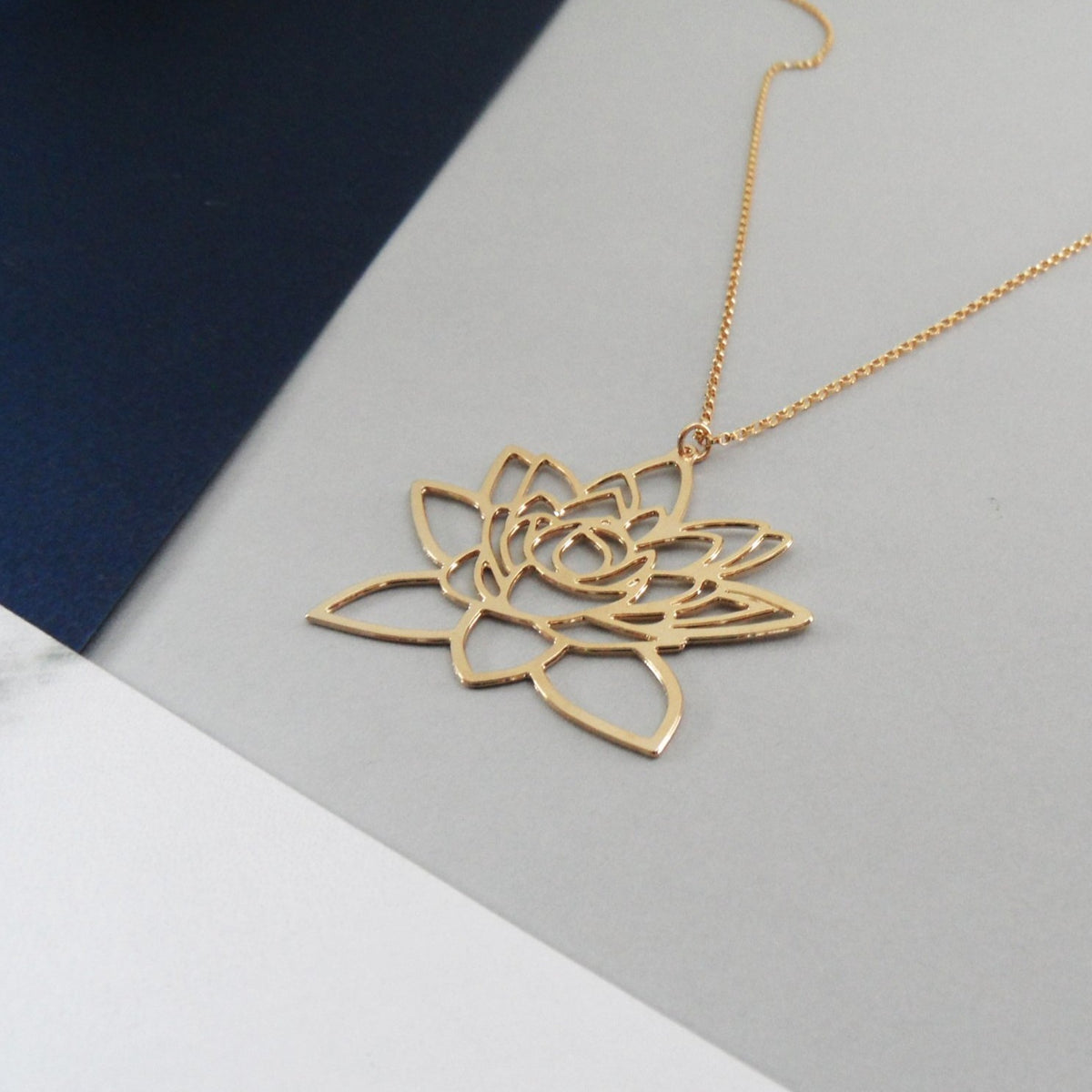 Lotus Flower Necklace