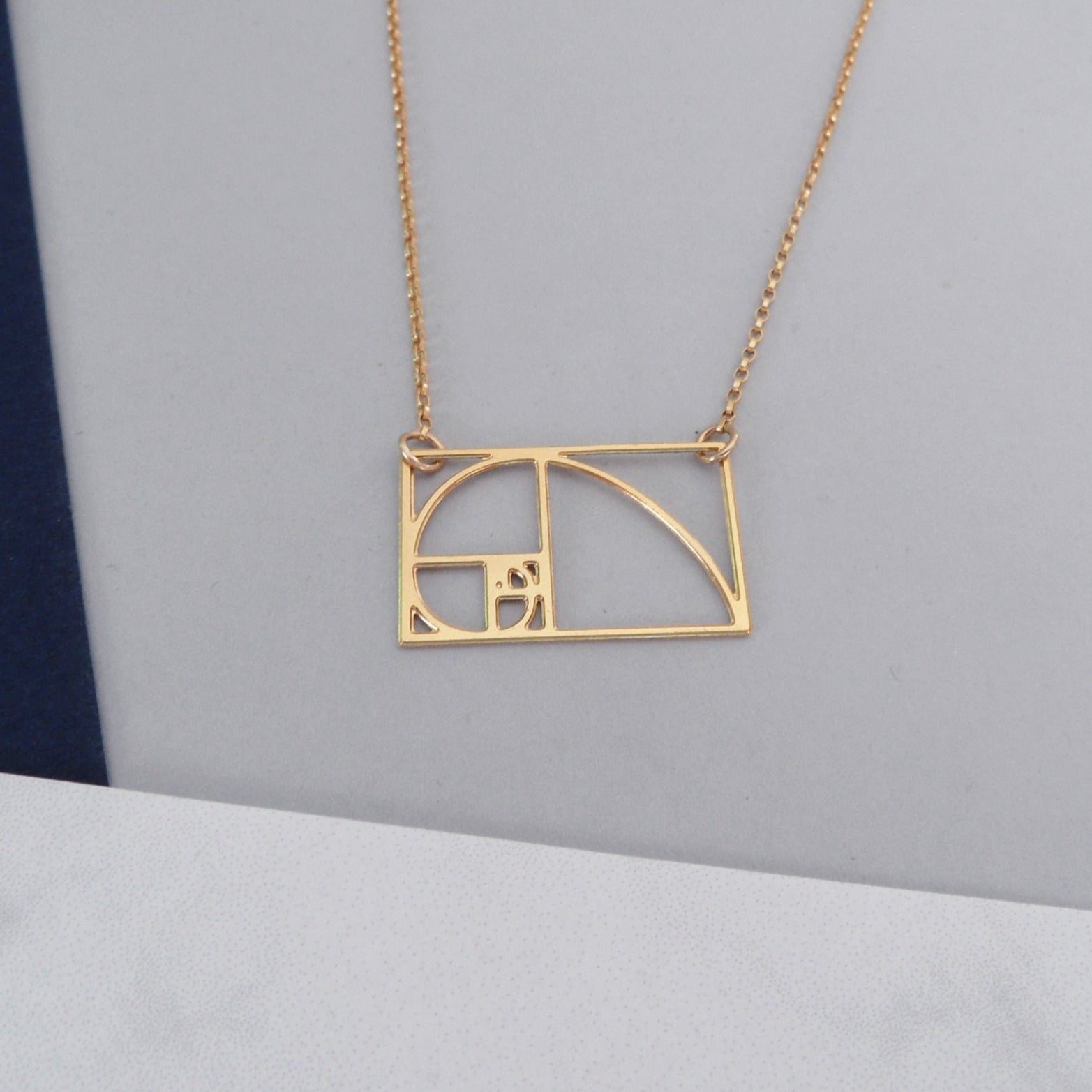 Mini Fibonacci Necklace