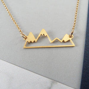 Little Mountain Range Necklace
