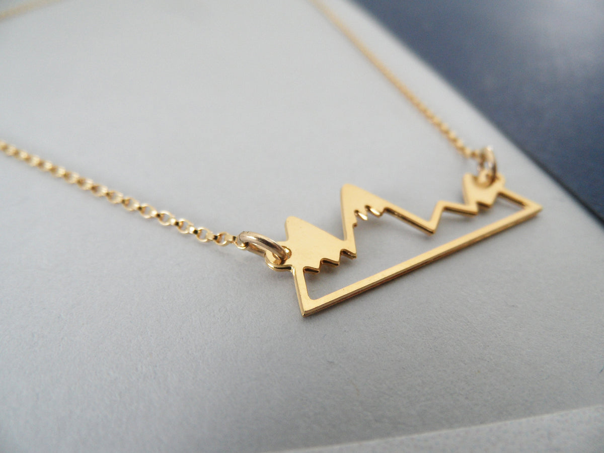 Little Mountain Range Necklace