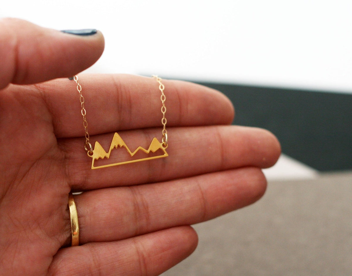 Little Mountain Range Necklace
