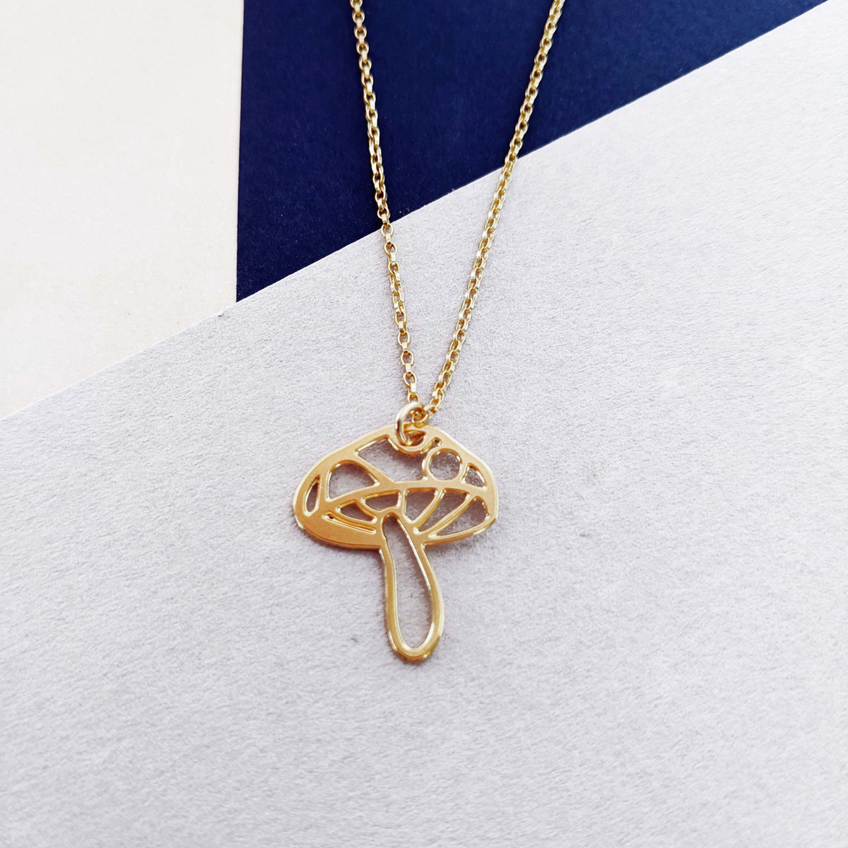 Amanita Mushroom Necklace