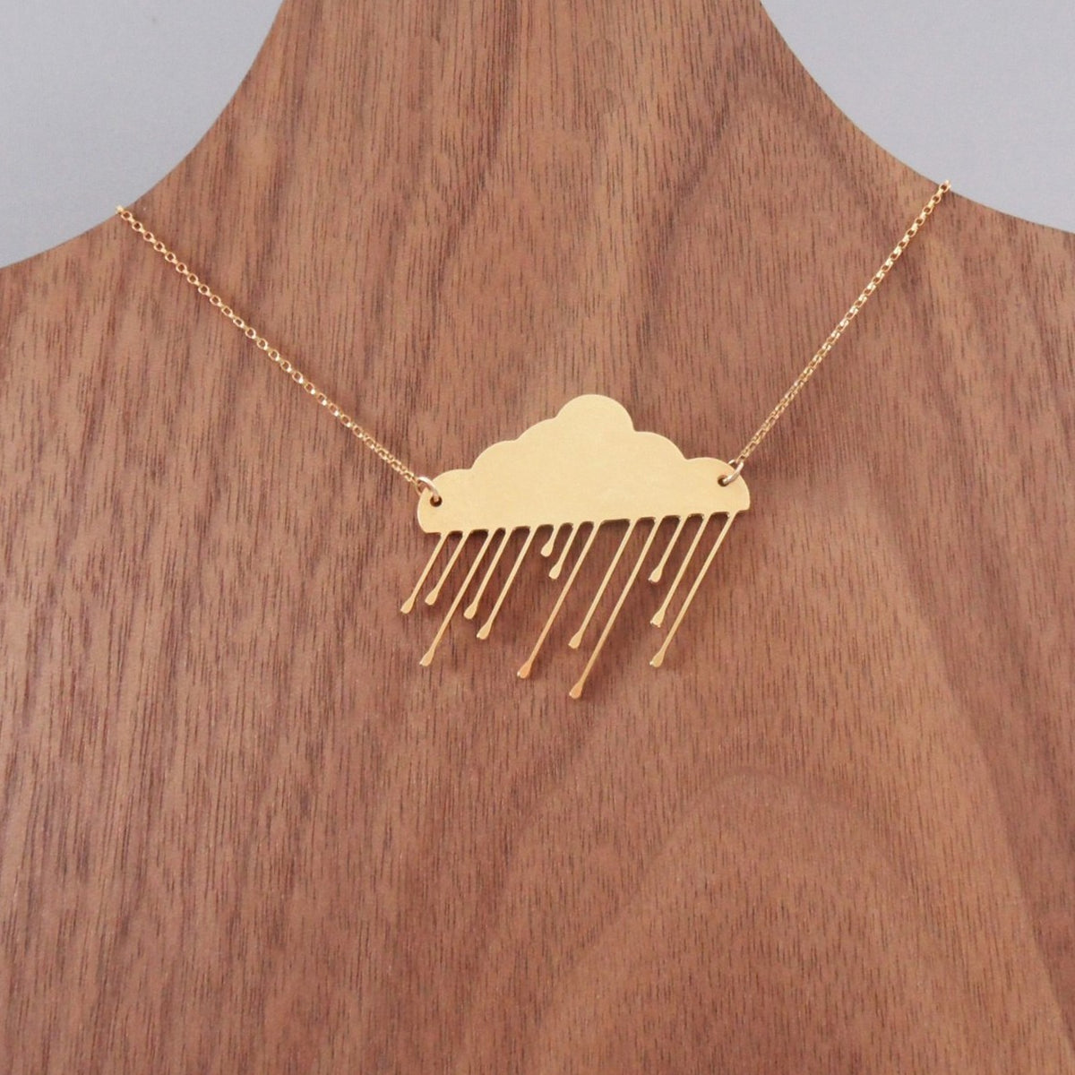 Rain Cloud Necklace