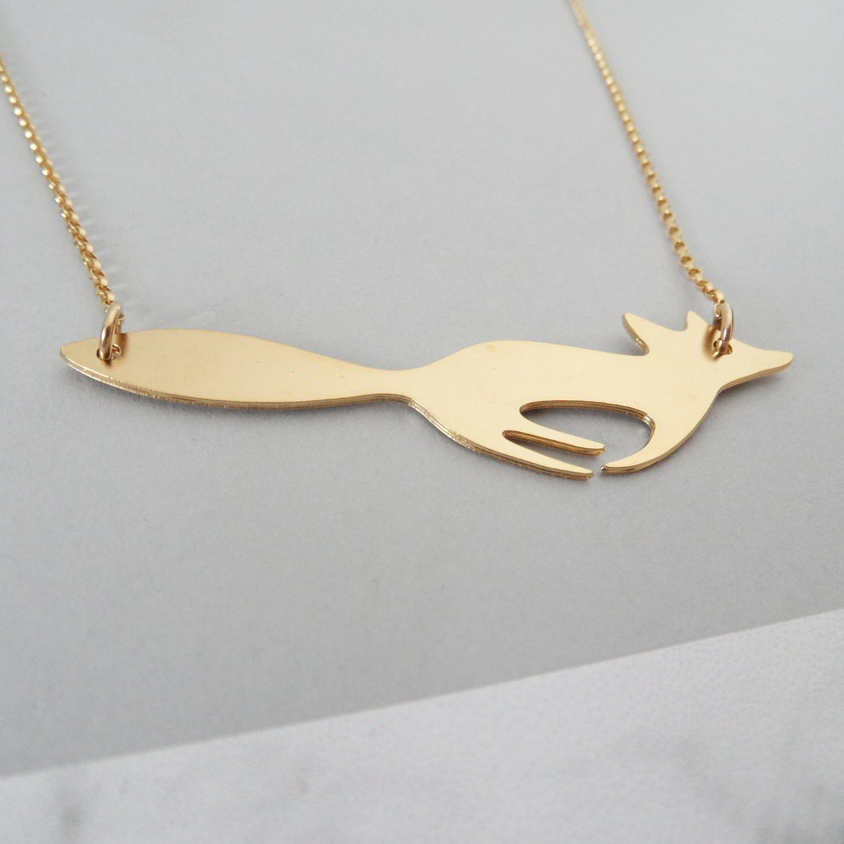 Running Fox Necklace