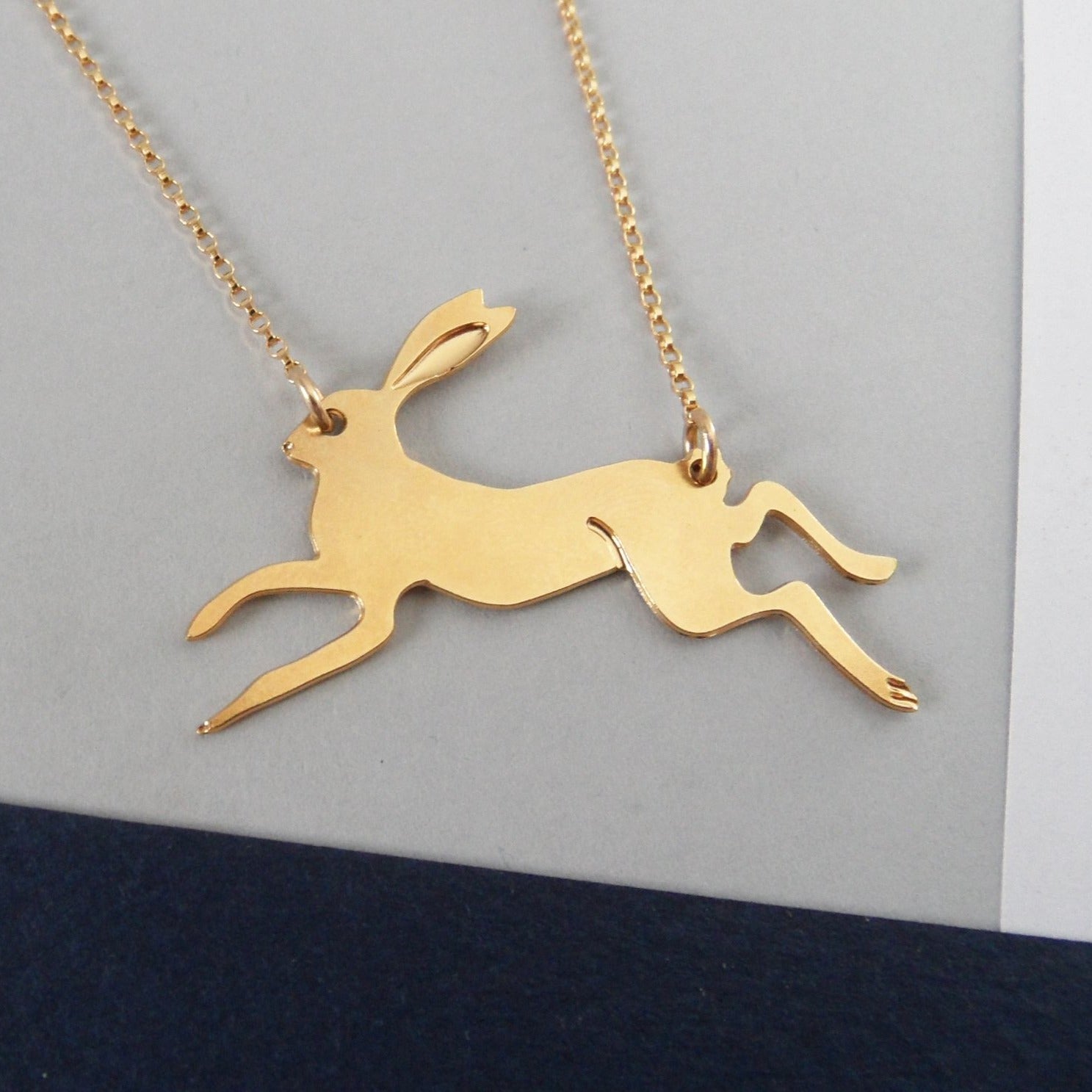 Running Rabbit Necklace