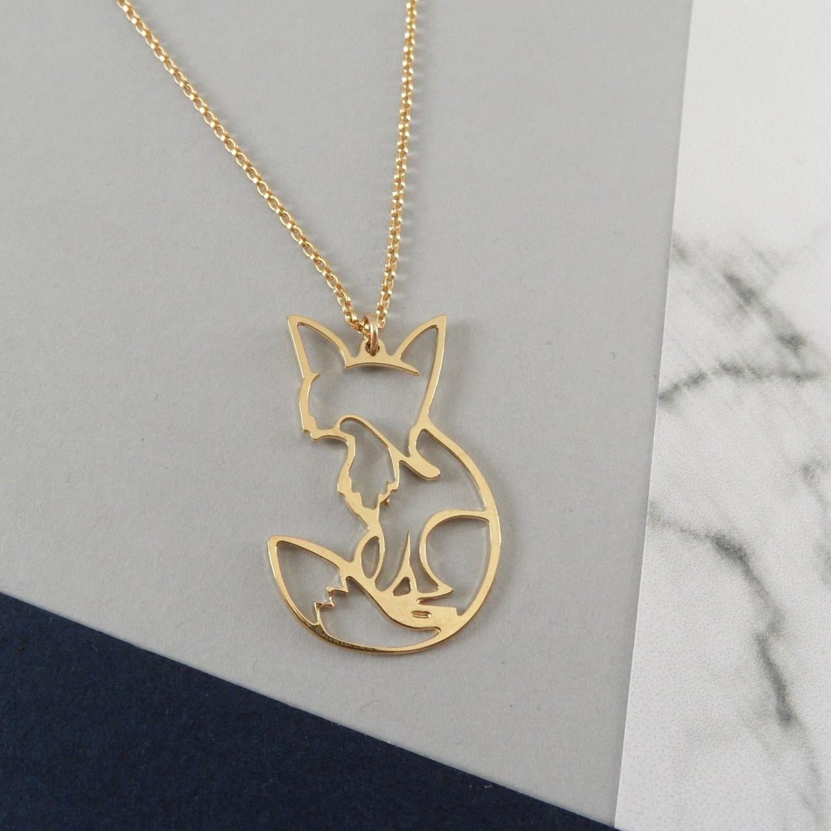 Shy Fox Necklace