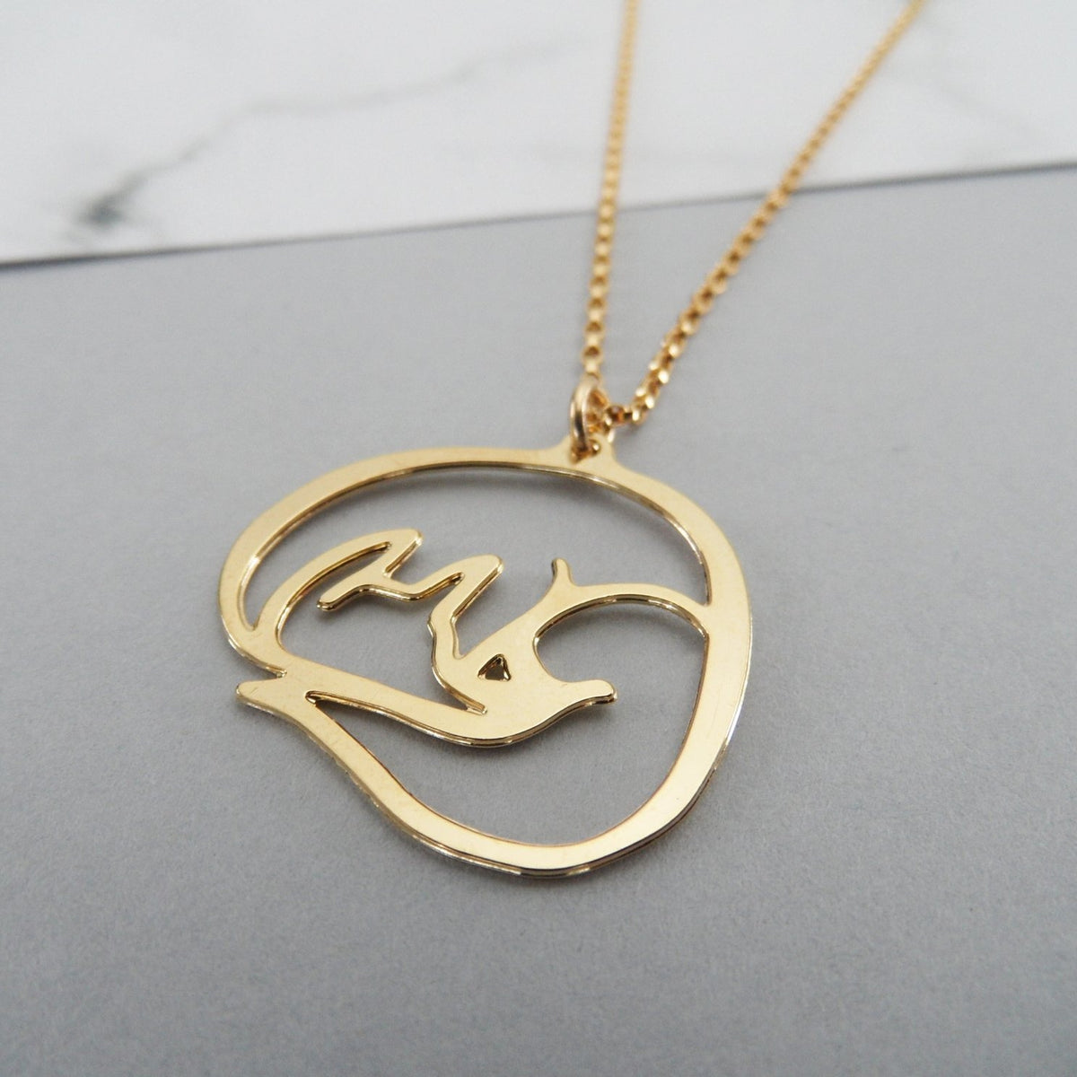 Sleeping Fox Necklace