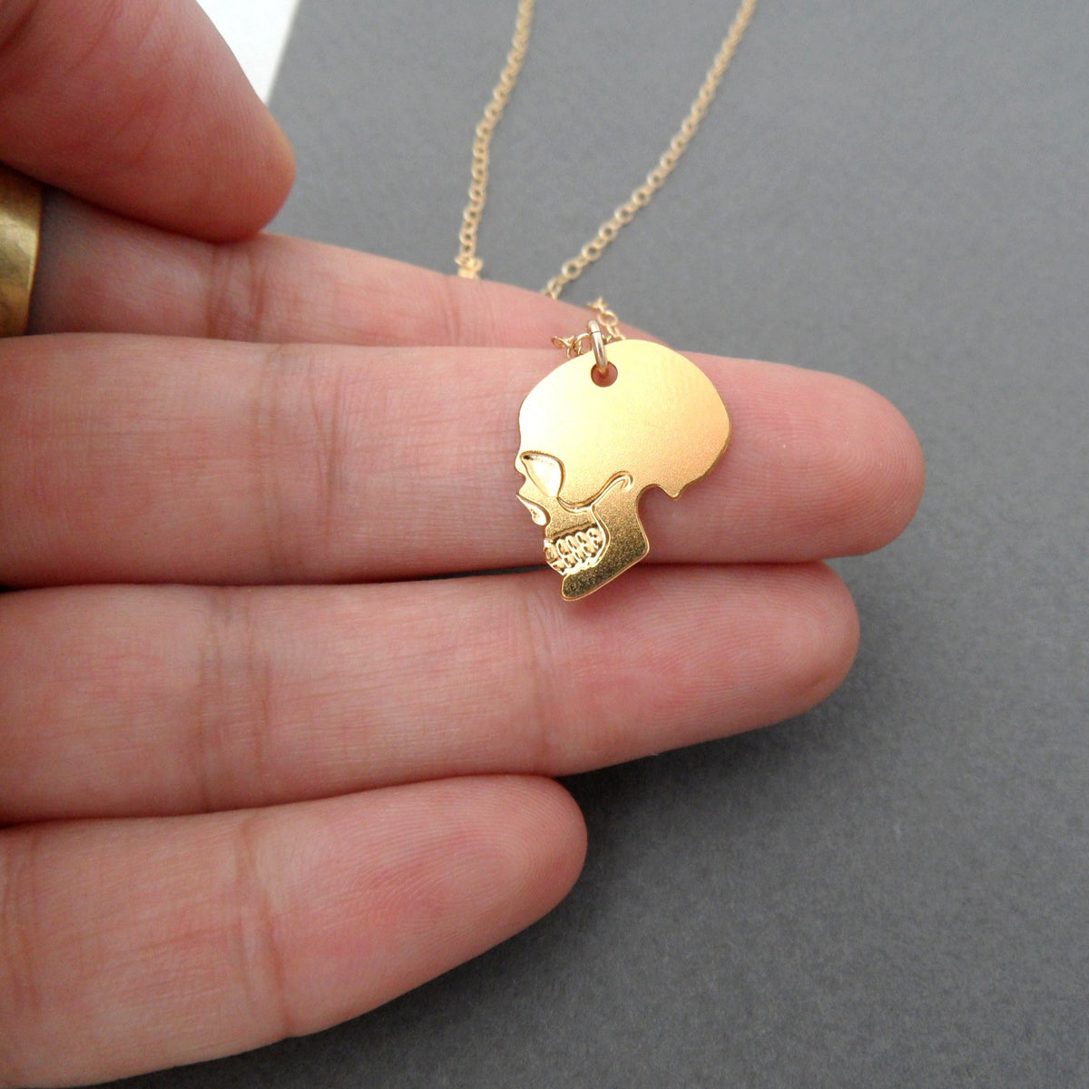 Mini Skull Necklace