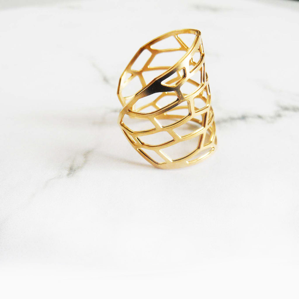 Snake Skin Ring